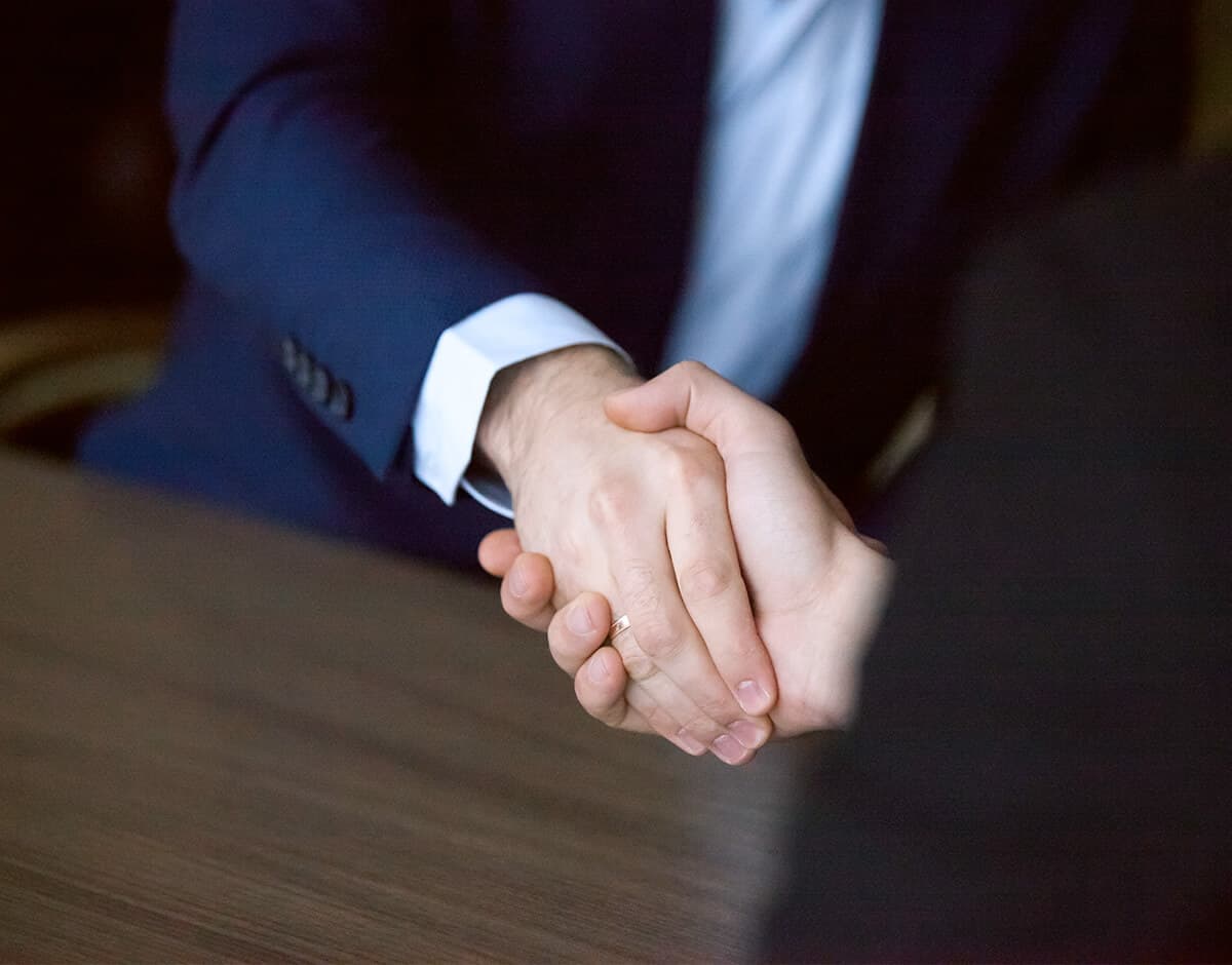 businessman handshake